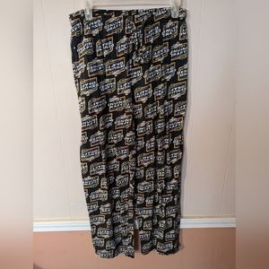 Vintage Miller Genuine Draft Pajama Pants Men's Medium Bottoms